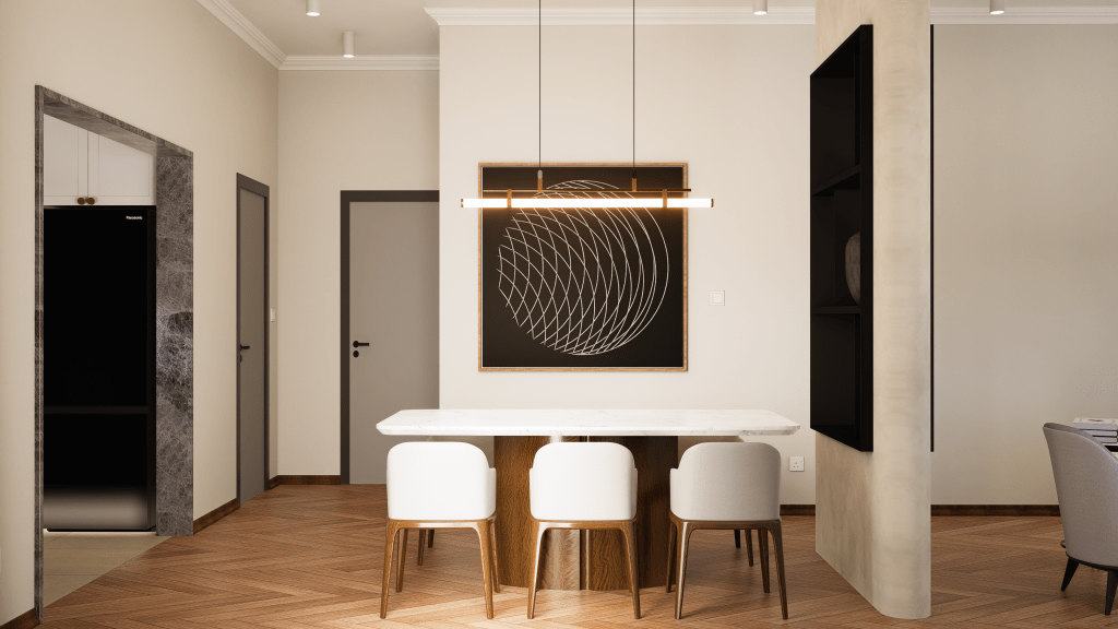 Modern minimalist interior design concept designed by builder plus 